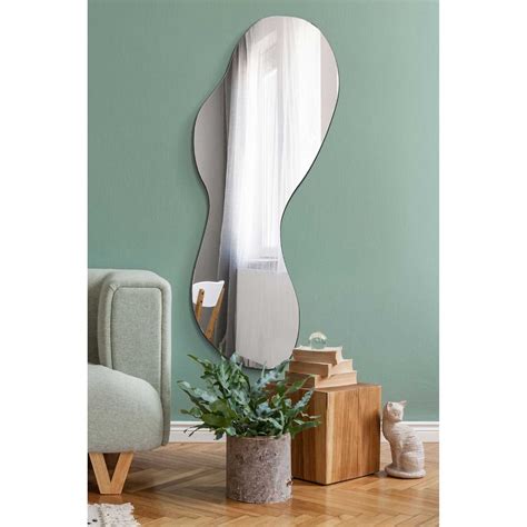 Lacuna Frameless Pond Wall Mirror X Cm Wall Mirror Modern