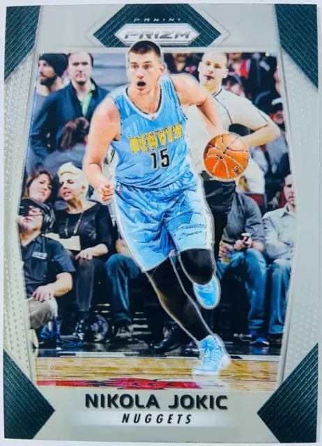 Nikola Jokic Denver Nuggets Panini Prizm Eur