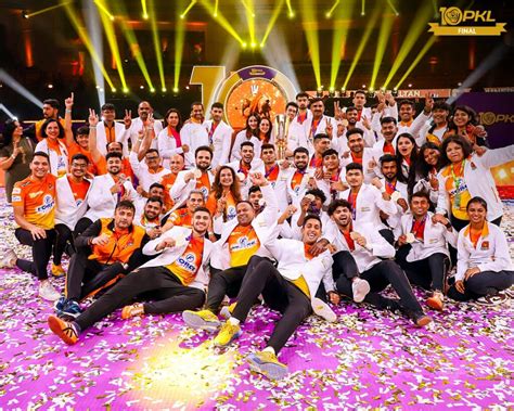 Pkl Puneri Paltan Crowned As Pro Kabaddi League Champion Thrash