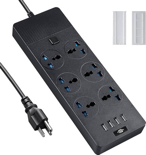 SKY-TOUCH Power Strips Extension Cord Outlets, Universal, 43% OFF