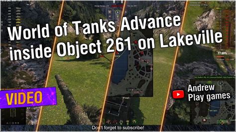 World Of Tanks Advance Inside Object On Lakeville Worldoftanks