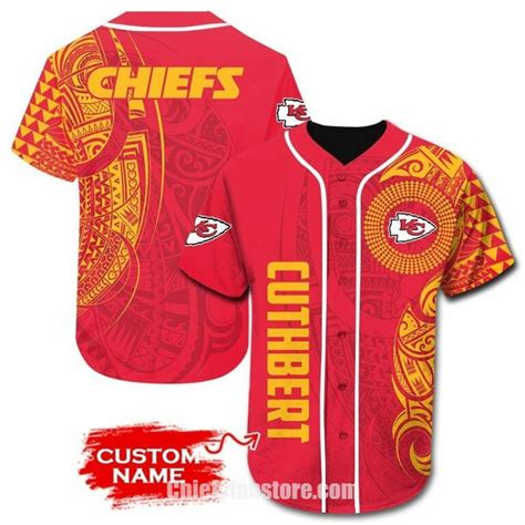 NFL Kansas City Chiefs Custom Name Jersey Shirt M6RTT0979 ...