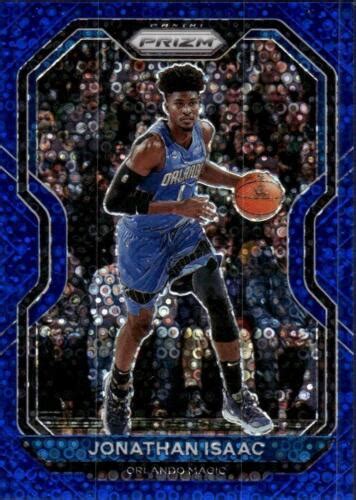 Panini Prizm Jonathan Isaac Fast Break Blue Prizms