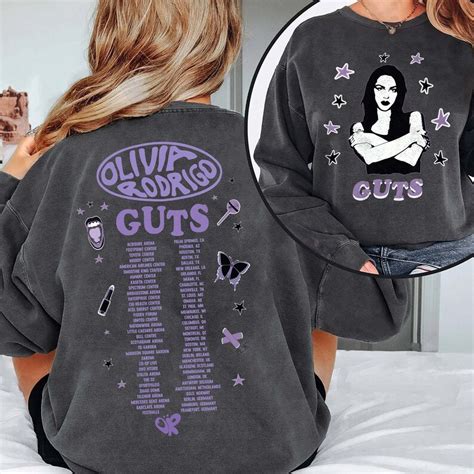 Olivia Rodrigo Guts Png Olivia Rodrigo Guts Merch Guts Tour 2024 Png