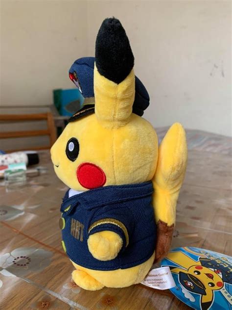 Pokemon Center Narita Airport 2015 Pilot Pikachu Plush Soft Toy