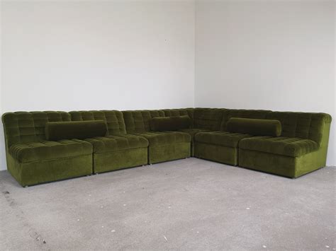 Green Modular S Sofa By Laauser