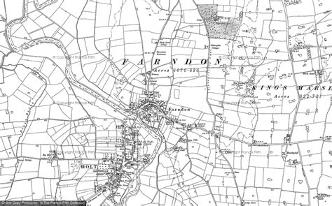 Old Maps of Farndon, Cheshire - Francis Frith