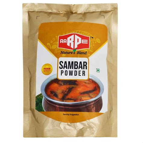 Aarpe 100g Sambar Powder Packaging Type Packet At Best Price In Bengaluru