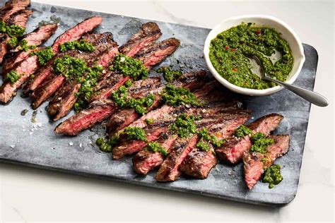 Skirt Steak With Chimichurri