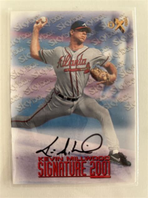 Yahoo Skybox Ex Kevin Millwood Auto