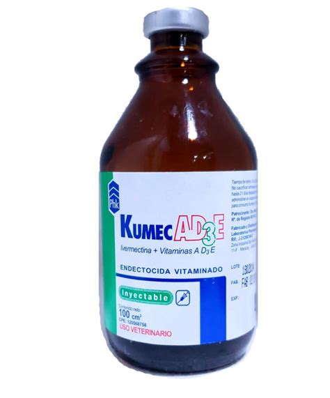 Kumec Ad3e X 100 Ml Medicinas Veterinarias