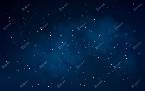 Night Sky Background With Stars پیک ست Picset