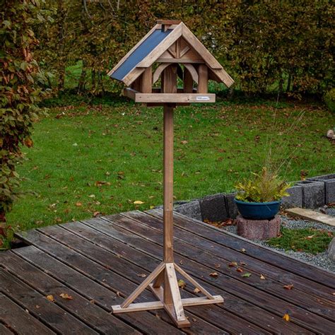 Voss Garden Herte Hochwertiges Vogelhaus Mit Standfu