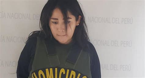 Estefani Valeria Pacheco Cutipa Poder Judicial Dicta Prisi N Preventiva