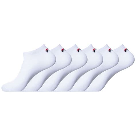 Chaussettes Basses Homme Fila Lot De Blanc Confort Blanc