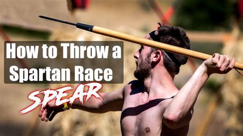 How To Throw A Spartan Race Spear Youtube