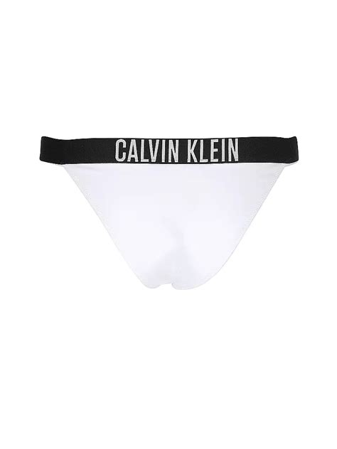 CALVIN KLEIN Bikini Slip Tanga Delta classic white weiß