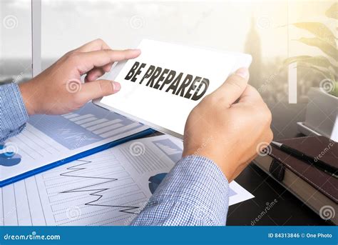 BE PREPARED and PREPARATION is the KEY Plan, Prepare, Perform Stock ... 