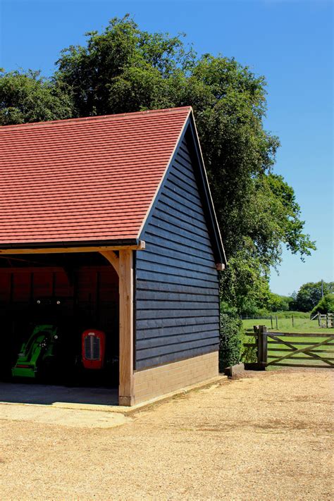 Extrawide Five Bay Garage Country Garage Hampshire By The