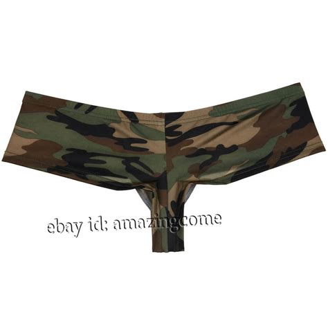 Men Posing Bikini Boxers Underwear Bulge Trunks Intense Power Micro Hip Briefs EBay