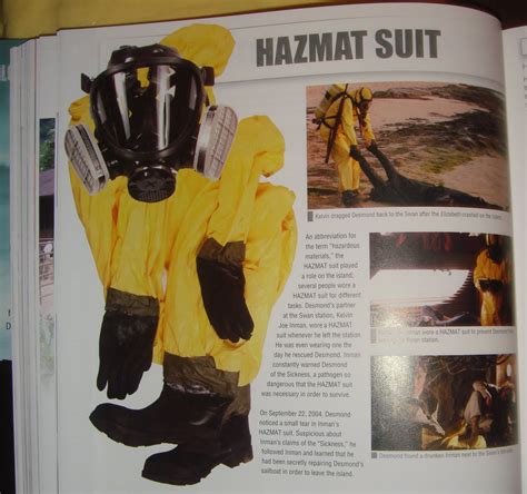 My Journey Through The LOST Encyclopedia: Hazmat Suit