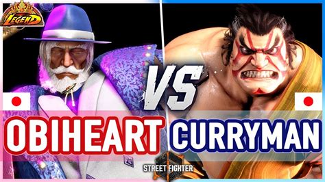 SF6 Obiheart JP Vs Curryman E Honda Street Fighter 6 YouTube