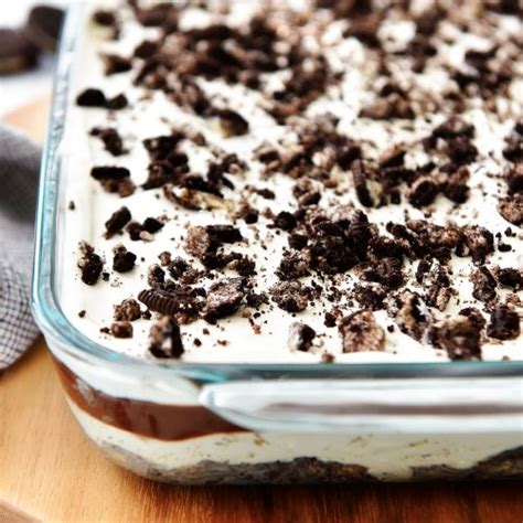 Seven Layer Pudding Dessert No Bake Heavenly Oreo Dessert Brown Eyed