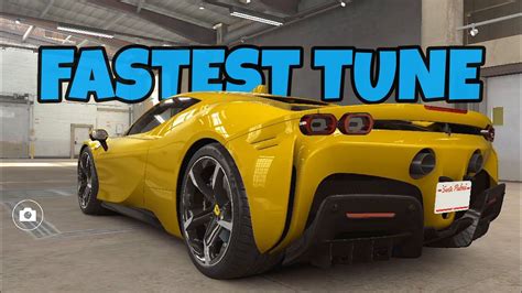 CSR2 Ferrari SF90 Stradale Gold Stars Fastest Tune Shift Pattern