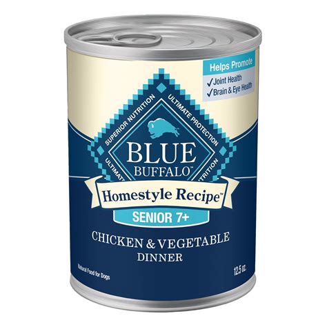 Blue Buffalo® Homestyle Recipe Chicken & Vegetable Dinner Senior 7+ Wet ...