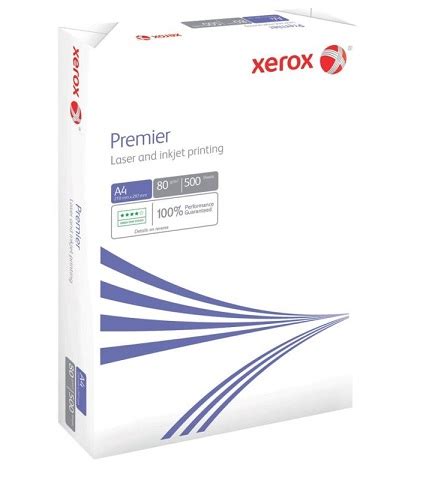 Papel Xerox Premier 80 gr. Papel calidad premium