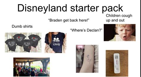 Disneyland Starter Pack R Starterpacks