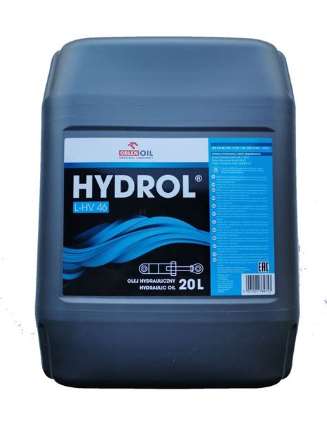 Olej Hydrauliczny Orlen L Hv Hydrol L L Hv L Orlen Za