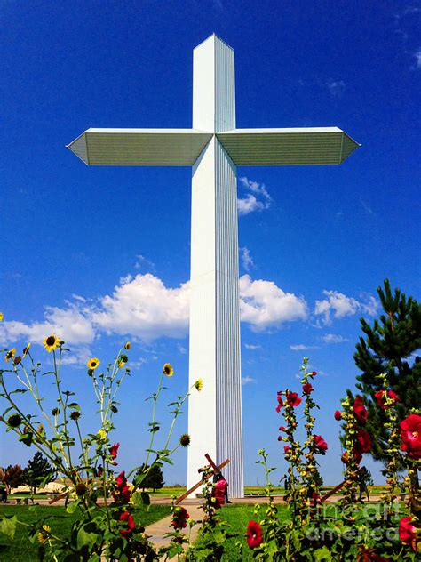 Groom Texas Cross by Diana Sainz Photograph by Diana Raquel Sainz