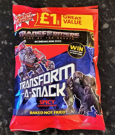 Golden Wonder Transform A Snack Rise Of The Beasts Competition In