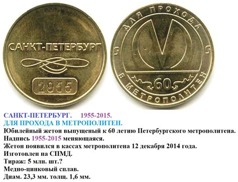 Коллекция жетонов - жетоны - ЖЕТОНЫ МЕТРО(РОССИЯ И УКРАИНА)- Санкт ...