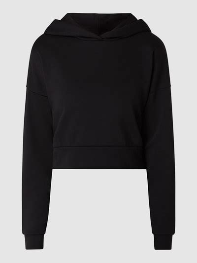 Noisy May Hoodie mit überschnittenen Schultern Modell Lupa black