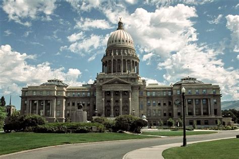 Idaho State Capitol Building In Boise Us State Capitol Buildings