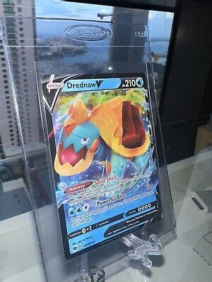 Nm Pokemon Champions Path Drednaw V Full Art Rare Mint Pack