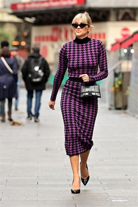 ASHLEY ROBERTS Arrives At Global Radio Studios In London 10 24 2022