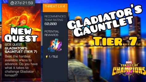 New Event • Gladiators Gauntlet Tier 7 • Marvel Contest Of Champions • Mcoc • Youtube