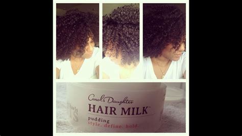 Review Carols Daughter Hair Milk Pudding Youtube