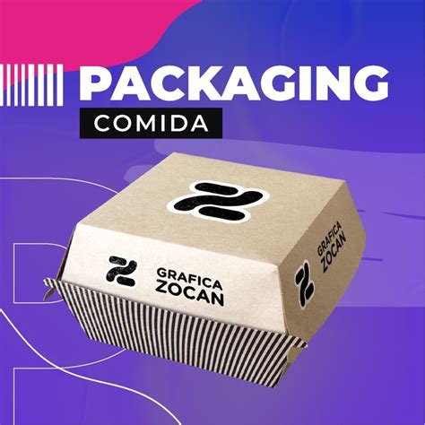 Packaging Comida Comprar En Zocan Imprenta