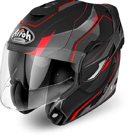 Casque Modulable Airoh Rev Revolution Noir Mat Motovip