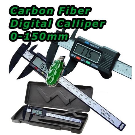 Digital Caliper - Electronic Precision Measurement Tool 0-150mm Gauge ...