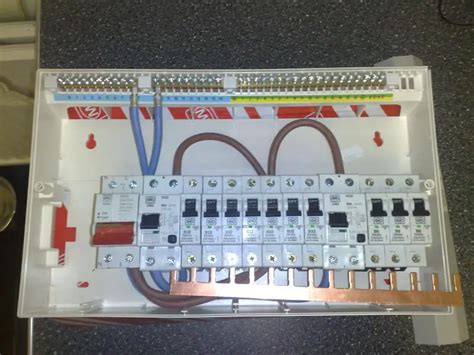 Consumer Unit Wiring Diagram Uk - Wiring Diagram