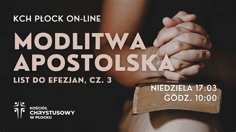 Kch P Ock On Line Modlitwa Apostolska List Do Efezjan