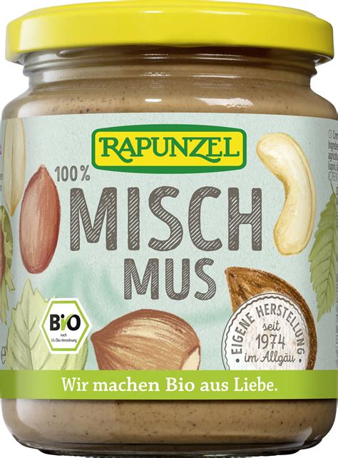 Rapunzel Bio Mischmus Nuts G Piccantino Onlineshop Deutschland