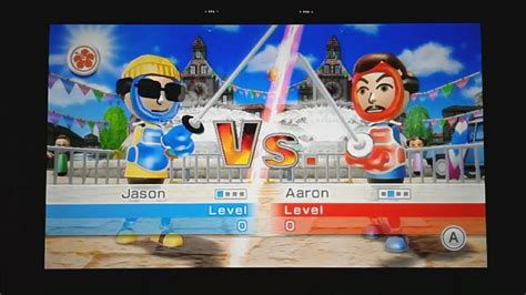 Let S Play Wii Sports Resort Ft Aaronfazbear Part Swordplay