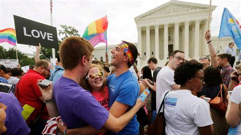 Gay Marriage Ruling Caps Rapid Us Social Shift Us News Sky News