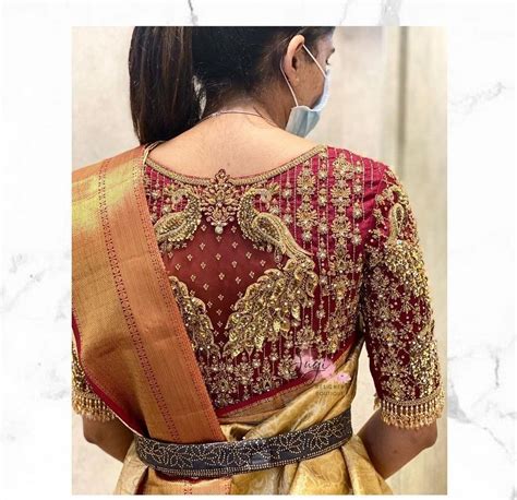 Pin by Rithu Divya on Désigner Blouses Latest bridal blouse designs